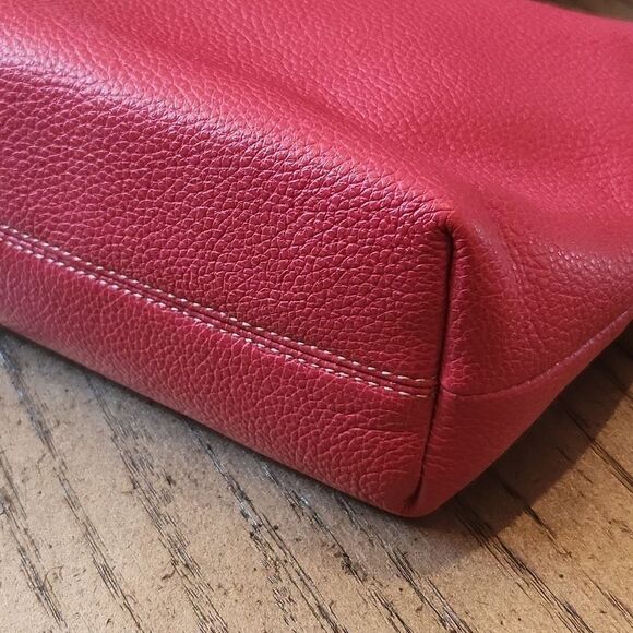 Red Furla leather hand bag or clutch new condition ❤️ - Picture 6 of 13